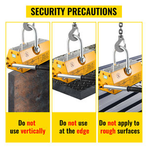 Minikran 500kg manueller Griff lift Baoding Permanent magnet heber Metall befestigungen heben Elektro magnet der Blüte - Product Image 6