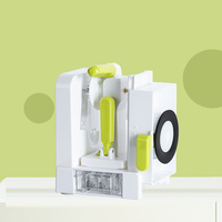 OEM/ODM Multifunctionele Schilmes, Handmatige Spiralsnijder voor Groenten, Grote Plastic Keuken Spiralisator, Groentesnijder