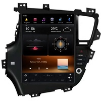 Autorradio Estilo Tesla con Android 11 para Kia K5 Optima 2011-2015, Reproductor Multimedia para Coche con Carplay Inalámbrico y 4G