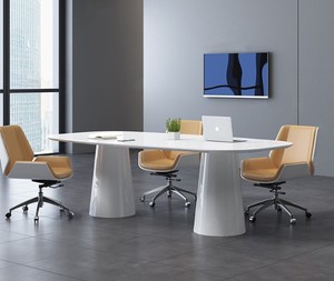 Moderno bianco Executive Office Manager tavolo mobili commerciali moderni mobili per <span class=keywords><strong>ufficio</strong></span> scrivanie per <span class=keywords><strong>ufficio</strong></span> - Product Image 3