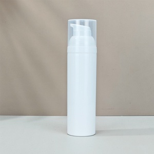 Luxury Cosmetic Vacuum Airless Bottle with 30ml-100ml Sizes PP <b>Plastic</b> <b>Screen</b> Printing Pump Sprayer - Product Image 1