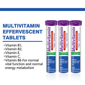 Tabletas efervescentes multivitamínicas OEM de alta calidad con 10 Wichtigen que mejoran la respuesta inmune y aumentan las tabletas de vitalidad diaria - Product Image 3