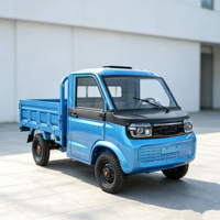 Nouveau camionnette électrique à quatre roues, usage commercial et domestique, transport de marchandises agricoles, capacité de 800 kg