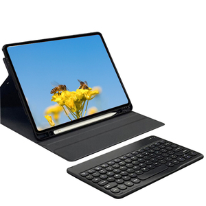 Étui Clavier en Gros pour <span class=keywords><strong>iPad</strong></span> 10e Génération 10.9 <span class=keywords><strong>2022</strong></span> et <span class=keywords><strong>iPad</strong></span> A16 11e Génération 2025 – Housse Intelligente en Cuir PU avec Support pour Crayon - Product Image 4
