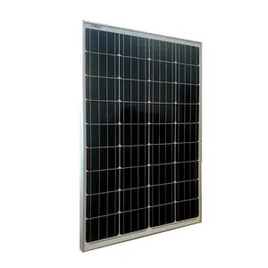 100W solar panel monocrystalline silicon solar panel 18V household photovoltaic module power generation off grid system