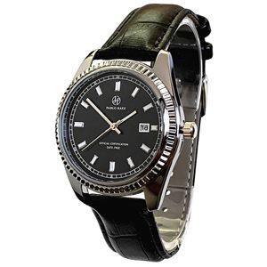 Montre pour homme haut de gamme la plus vendue, avec un design élégant, bracelet en cuir lumineux pour affaires, montre-bracelet résistante à l'eau - Product Image 1