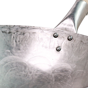 Hot bán thép carbon chảo nấu ăn Trung Quốc chảo <span class=keywords><strong>12</strong></span> inch tay búa thép carbon nhà bếp Chảo Pan - Product Image 3