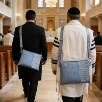 Ensemble de sacs Tallit et Téfiline Judaica avec bandoulière pour châle de prière juif