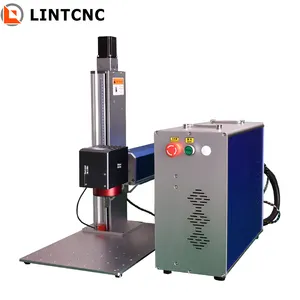 3D 100W fiber marking machine 30W 50W 60W 80W JPT Mopa 3D laser engraving machine for coin jewelry metal mould