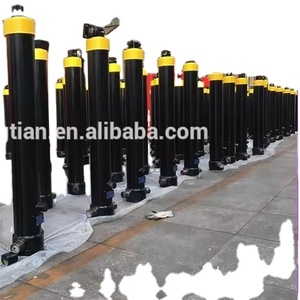 20-Cylindre hydraulique de 50 tonnes, bouteille hydraulique Jack de cylindre hydraulique de 200 tonnes <span class=keywords><strong>pour</strong></span> le camion à benne <span class=keywords><strong>basculante</strong></span> inclinant la <span class=keywords><strong>remorque</strong></span> - Product Image 5