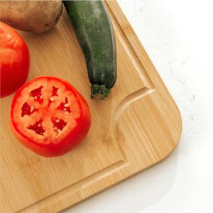 Juego de tablas de cortar de bambú, 3 piezas, rectangulares, multifunción, para queso, verduras, carne, fruta - Product Image 4