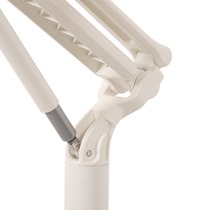<span class=keywords><strong>Escritorio</strong></span> de pie ergonómico ajustable de una sola pierna neumática blanca Q2A, <span class=keywords><strong>escritorio</strong></span> móvil <span class=keywords><strong>con</strong></span> resorte de Gas <span class=keywords><strong>con</strong></span> <span class=keywords><strong>ruedas</strong></span> - Product Image 4