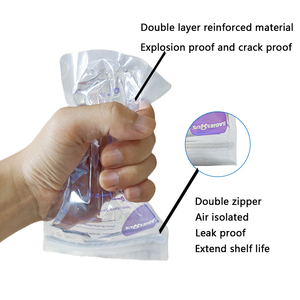 Refroidisseur d'allaitement pour bébé sans BPA avec logo personnalisé produit de stockage de pompage 3-5Oz 250ml sac de <span class=keywords><strong>conservation</strong></span> du <span class=keywords><strong>lait</strong></span> <span class=keywords><strong>maternel</strong></span> pré-stérilisé - Product Image 2