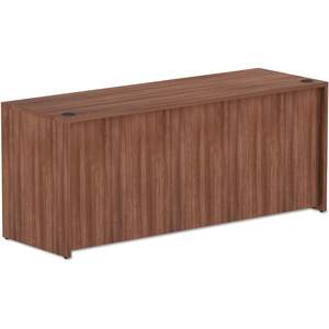 Organisateur de bureau et de tiroirs Alera Valencia Series Modern Walnut Credenza Shell 70,88 l x 23,63 profondeur x 29,5 hauteur - Product Image 3