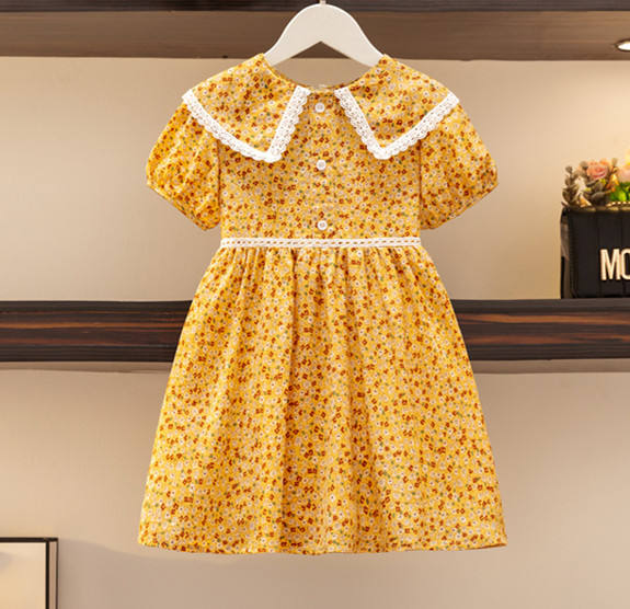 Pakistani Kids Summer Dress Design Summer Girls Flower Casual