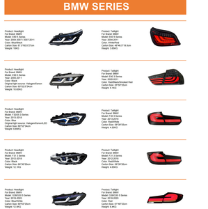 Repuestos de Auto, Faro Delantero Súper Brillante Modificado, Conjunto de Faros LED de 12V 6000K para TOYOTA Corolla 2004-2009, DRL, Luz de Giro - Product Image 5