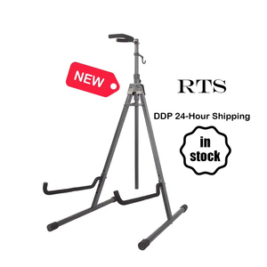 מעמד בס מתכוונן מדגם Yinyu GS930 עם וו קשת לתמיכה בטוחה של גיטרת בס לתרגול והופעה - Product Image 1
