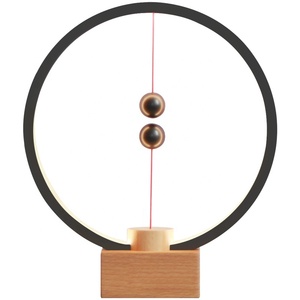 <span class=keywords><strong>Heng</strong></span> — lampe de bureau intelligente moderne en bois, avec pièces de <span class=keywords><strong>Balance</strong></span> magnétique, éclairage décoratif, pour la Table de chevet - Product Image 1