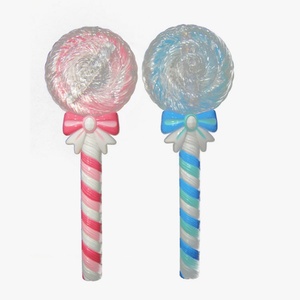 ของเล่นอมยิ้มเรืองแสงหลากสีสัน ไม้กายสิทธิ์เจ้าหญิงกระพริบแสงพร้อมเสียงเพลง หมุนได้ ของตกแต่งงานวันเกิด - Product Image 6