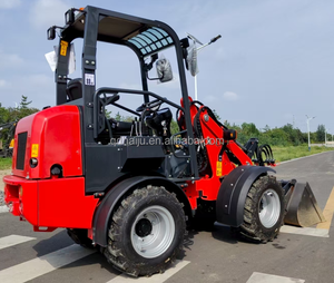 Chargeur articulé compact HAIJU HJ1160 4x4 avec grappin hydraulique performant pour les travaux de manutention en serres et fermes maraîchères - Product Image 5