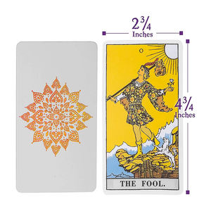 Juego completo de impresión Juego de cartas popular, Tarjeta de juego de <span class=keywords><strong>tarot</strong></span> original personalizada Impresión de cartas de <span class=keywords><strong>tarot</strong></span> personalizada - Product Image 2