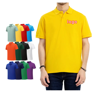 Polos de Golf para Hombre de Verano, de Manga Corta, de Alta Calidad, 100% Algodón Broadcloth, con Logo Impreso Personalizado, Antipelusas, Ropa Deportiva para el Hogar - Product Image 3