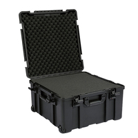 676743 Valise à outils robuste et étanche avec poignée télescopique, valise de transport d'équipement pour outils professionnels