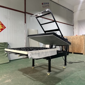 Large Format 80*100cm <strong>Manual</strong> Operation Heat <strong>Press</strong> <strong>Machine</strong> Electric T Shirt Sublimation Transfer Plates Iron <strong>Hand</strong> Force Print - Product Image 1