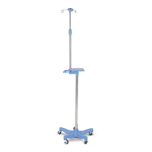 YSSY-310A Ysenmed Medical Iv Drip Stand Ziekenhuis Draagbare Iv Pole Stand Clinic Mobiele Iv Stand Goedkope Prijs