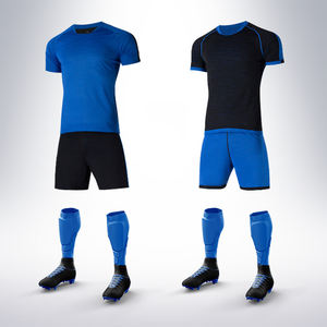 Sublimation Reversible Soccer Jersey Short Sleeve Summer Quick Dry Breathable Custom Logo Classic Reversible Set - Product Image 5