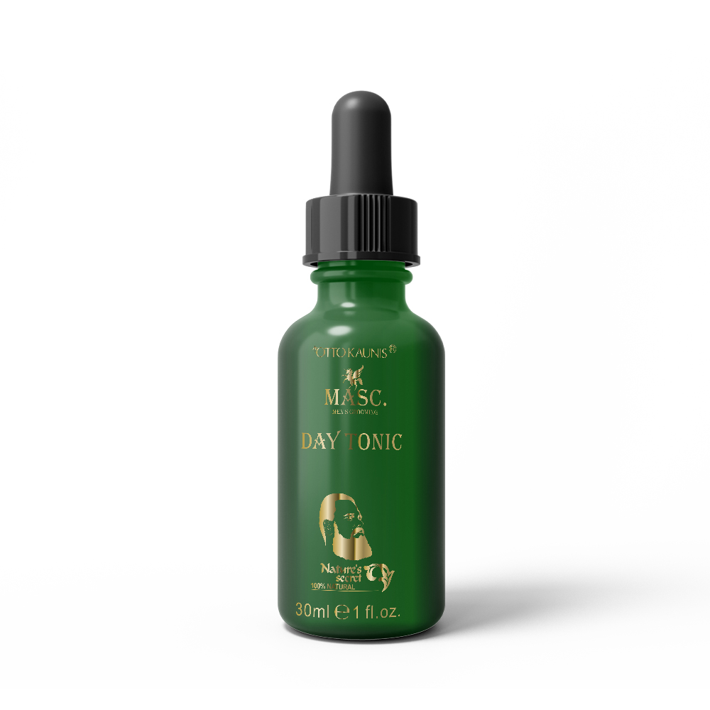Promote Healthier and Growth Beards Stop Itch and Flakes Day Tonic Beard Oil for Mens Grooming