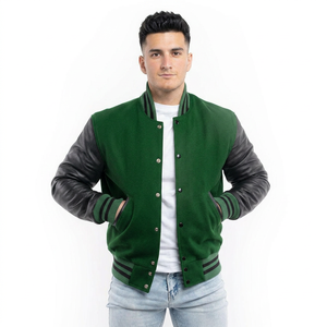 Good Manufacturer Men Varsity Jacket Fully Customized Hot sale <b>Top</b> Trend Anti Wrinkle varsity Jacket for man with High Quality - Product Image 1