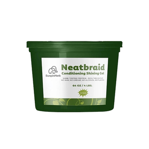 Gel coiffant tressage 64oz extra fort, sans alcool, gel pour torsades, fini brillant et lisse pour tresses capillaires - Product Image 5