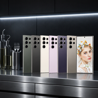 Smartphone S24 Ultra 5G MTK Deca Core HD >7" 120Hz OLED 108MP Kamera Depan 24MP Baterai 6000mAh Android 14 Langsung dari Pabrik