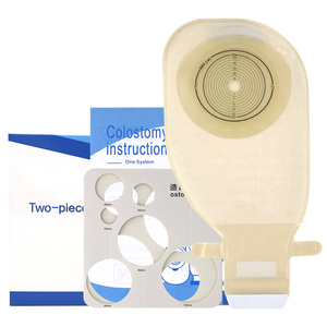 Bolsas para Suprimentos Médicos de Ostomia, Fornecedor da China com Certificação ISO13485 e CE, Bolsas de Ostomia Drenáveis de Peça Única - Product Image 3