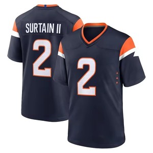 Fabrieksgroothandel Denver geborduurd # 10 Nix # 14 Sutton # 15 Bonitto # 17 Waggelen # 2Surtain II # 7 Elway American Football Jersey - Product Image 4