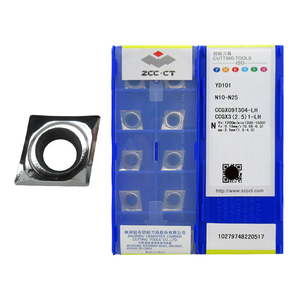 Zcc CT ccgx CCGX09T304-<span class=keywords><strong>LH</strong></span> ccgx120408 ccgx060202 <span class=keywords><strong>CNC</strong></span> Công cụ Cắt cho nhôm gia công PVd cho kim loại chế biến các bộ phận chuyển - Product Image 2