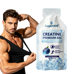 AegleWell OEM/ODM Gel de créatine monodose sans mélange, pratique, rafraîchissant instantané, pour l'entraînement en déplacement, alimentation musculaire - Product Image 1