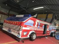 WINSUN USA Warehouse Toboggan Gonflable Commercial en PVC pour Enfants, Style Camion de Pompiers, Attrayant et Personnalisable, pour Jardin