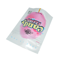 Emballage plastique réutilisable en Mylar, 3.5g, sachets de bonbons aluminisés, feuille d'aluminium anti-odeur, sacs à fermeture éclair