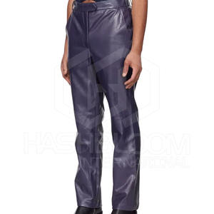 Designer Inspired Leather Pants for Men Soft Touch Lightweight Bulk Supply Men's Pants Washed 2025 - Product Image 5