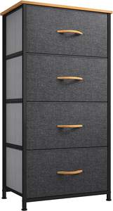 <span class=keywords><strong>Tour</strong></span> de <span class=keywords><strong>rangement</strong></span> pour vêtements en tissu <span class=keywords><strong>plastique</strong></span> durable à <span class=keywords><strong>4</strong></span> couches, design de style tiroir pour les chambres à coucher et les chambres d'enfants - Product Image 4