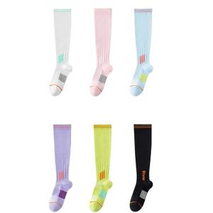 사계절 피트니스 러닝 로프 스포츠 압축 양말 여성용 마라톤 달리기 슬림 다리 압축 스타킹 - Product Image 5