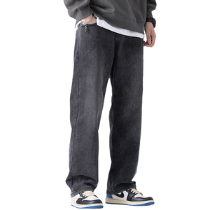 Jeans Casuales de Mezclilla para Hombre al por Mayor, Ecológicos, Transpirables, Corte Recto, Verano, Otoño, Invierno, Algodón y Spandex, Ligeros, Premium - Product Image 1