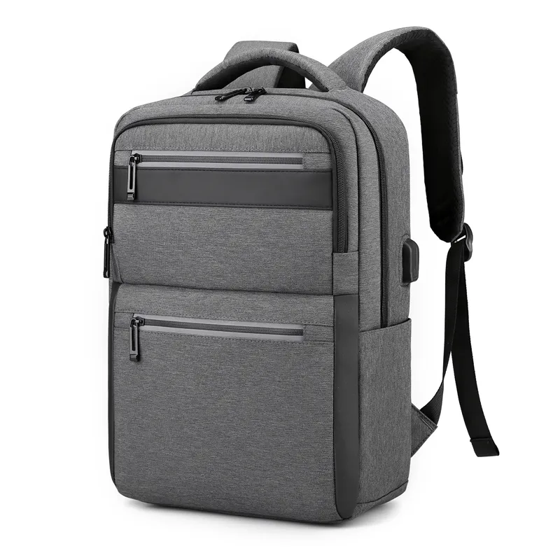 Kaliteli büyük kapasiteli seyahat okul çantaları omuzdan askili çanta iş dizüstü sırt çantası