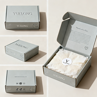 Boîtes d'expédition en carton ondulé personnalisées avec logo imprimé, boîtes à colis pour emballages cadeaux