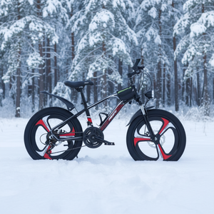 <span class=keywords><strong>Vélo</strong></span> de montagne pour filles de <span class=keywords><strong>20</strong></span> <span class=keywords><strong>pouces</strong></span> avec cadre en acier au carbone, freins à disque à vitesse unique, roues d'apprentissage et suspension de fourche - Product Image 3