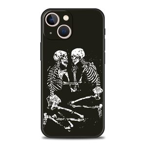 เคสโทรศัพท์มือถือ TPU ลายกะโหลกกันระเบิดสำหรับ iPhone 16 PRO MAX 15 14 13 PRO MAX ปรับแต่งภาพได้ - Product Image 2
