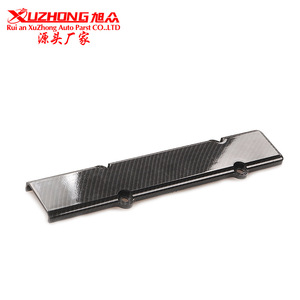 ฝาครอบเครื่องยนต์คาร์บอนไฟเบอร์ Xuzhong สำหรับ Honda EH-1004-TW สีดำ พลาสติก อะไหล่ตกแต่งอัพเกรด - Product Image 1