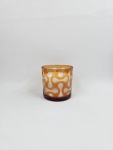Modern Carved Glass <b>Jar</b> Customizable Aromatherapy Paraffin Wax Candle Machine-Made Classical Holiday Fragrance Home Decoration - Product Image 1